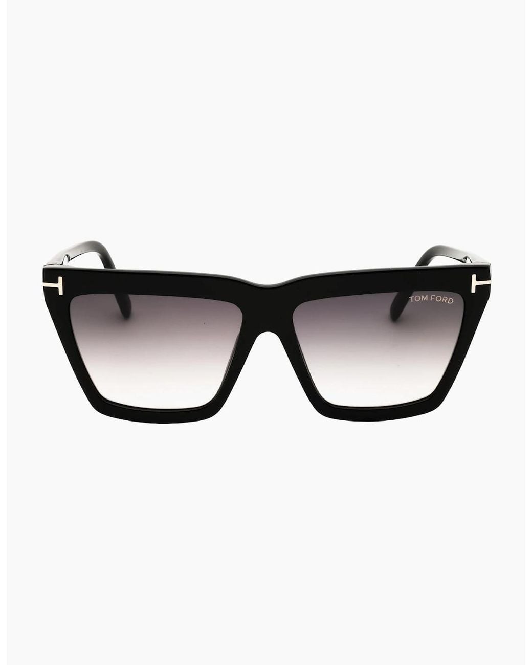 Tom Ford Brown Shiny Sunglasses