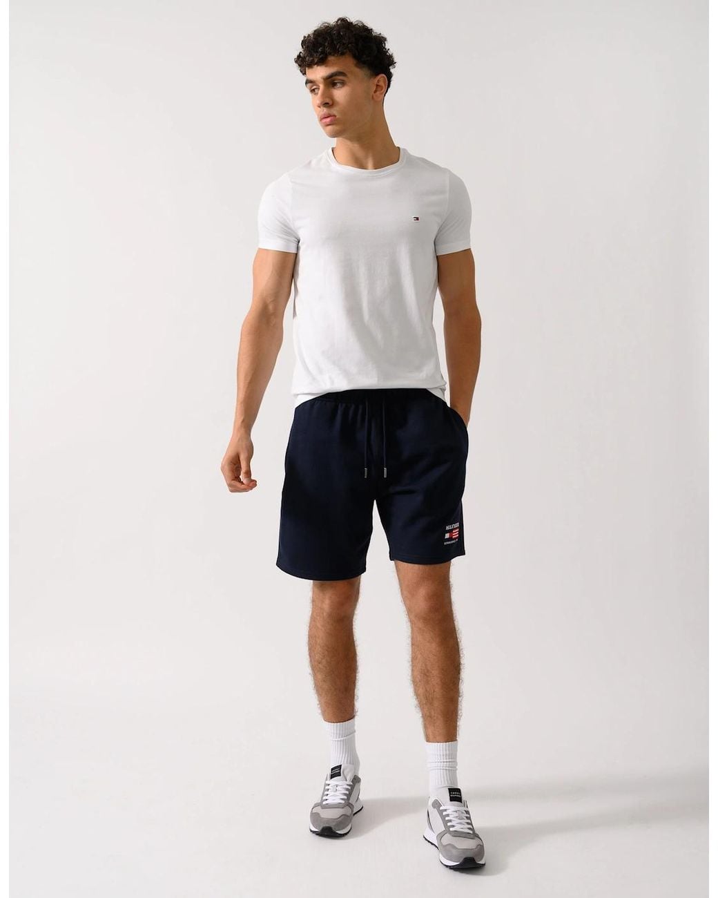 Tommy Hilfiger White Core Stretch Slim C-Neck T-Shirt for men