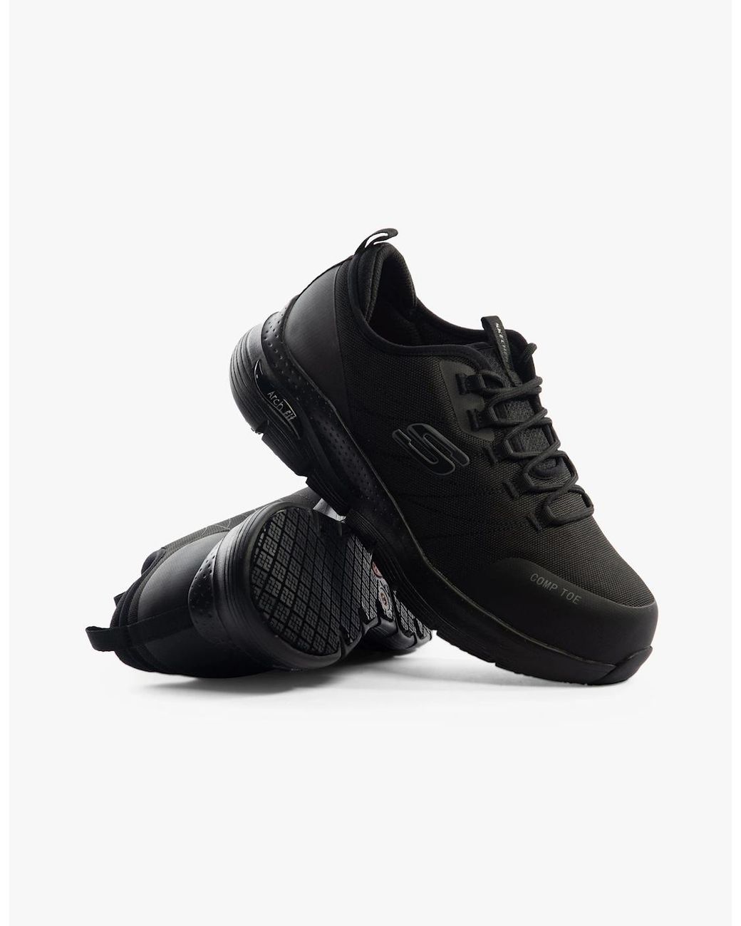Skechers Black Work 108075Ec Arch Fit Sr
