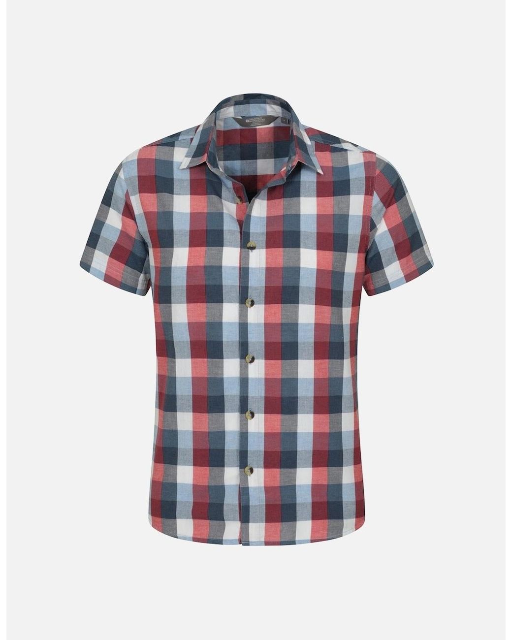 Mountain Warehouse Blue Weekender Shirt for men