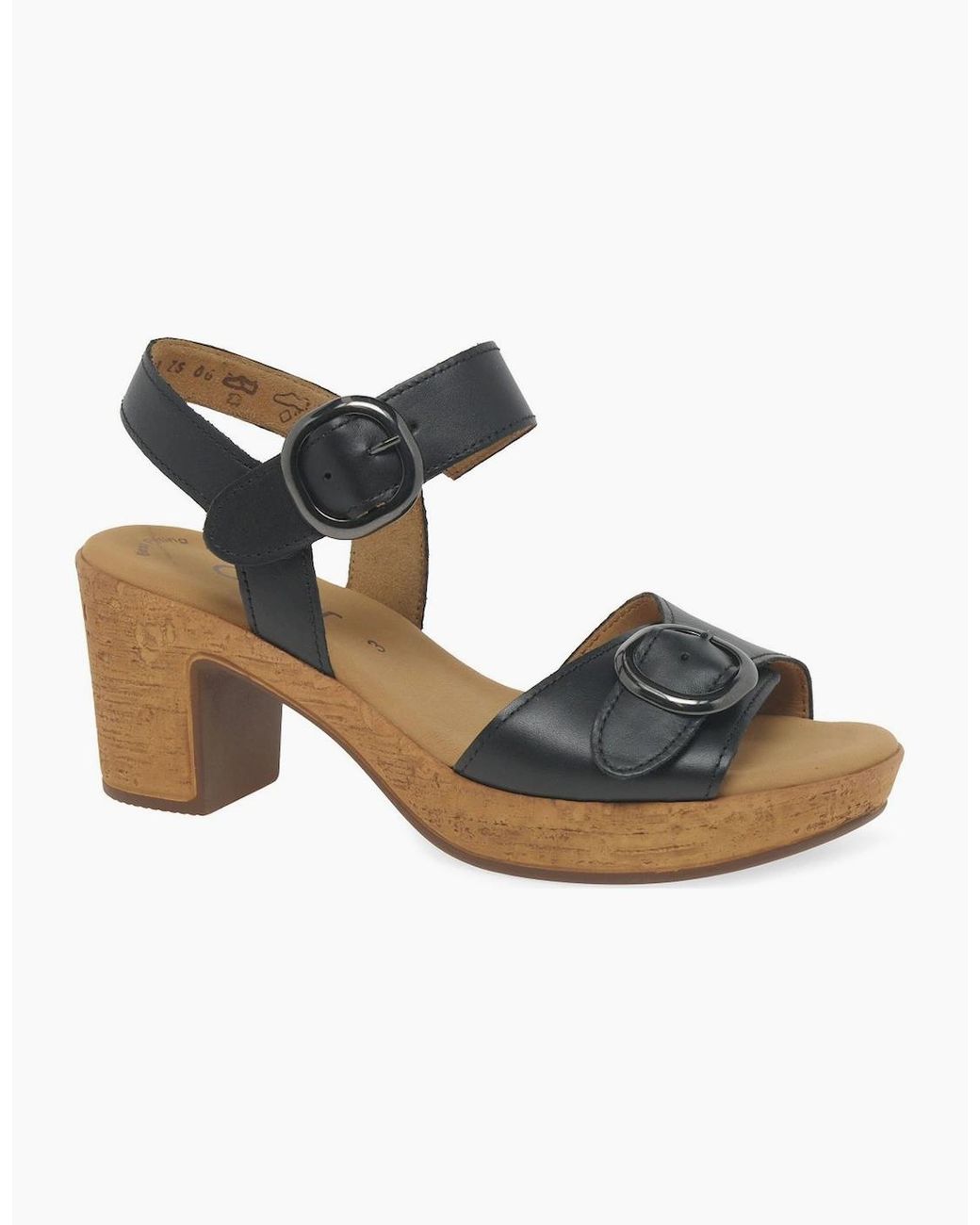 Gabor Black Fantastica Sandals