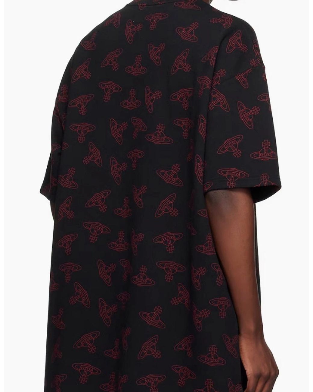 Vivienne Westwood Black Oversized Tshirt for men