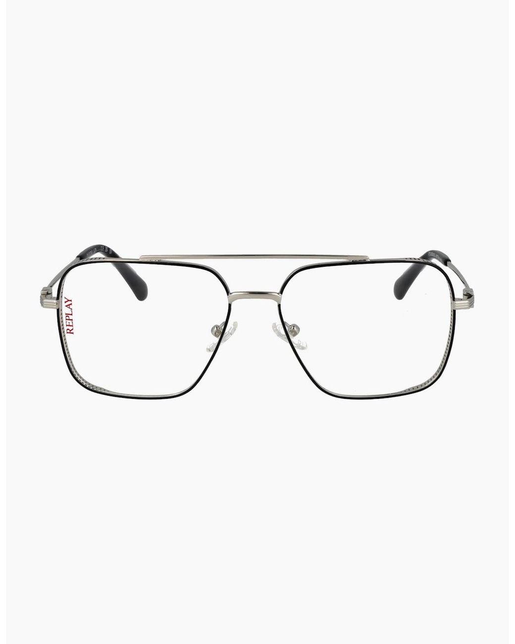 Replay Black Optical Frame Ry459V 02 57 for men