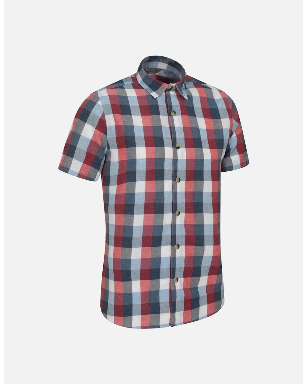 Mountain Warehouse Blue Weekender Shirt for men