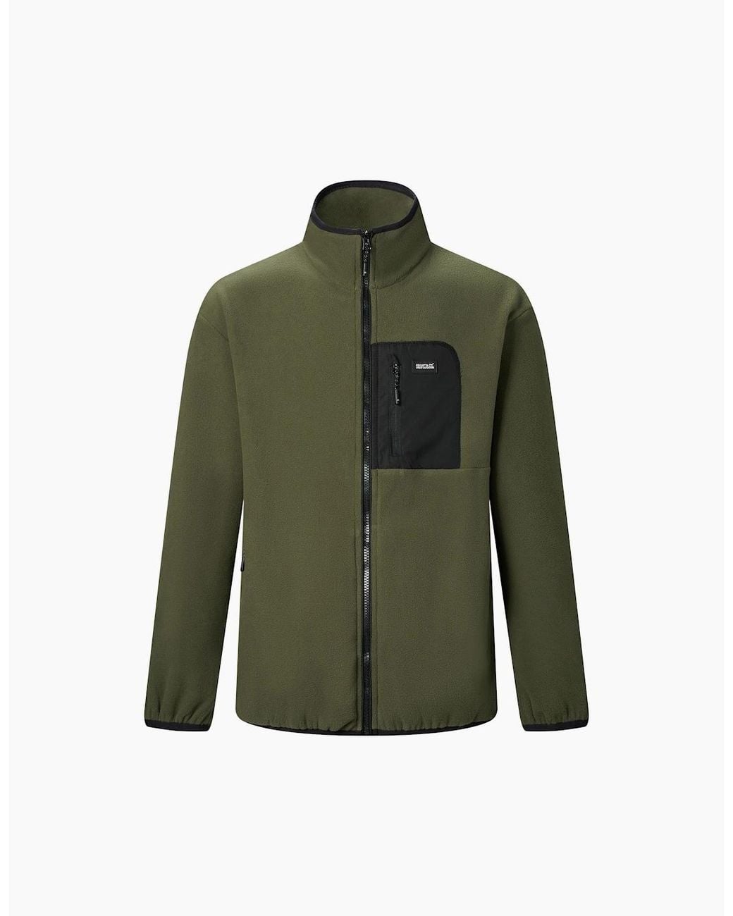 Regatta Green Frankie Full Zip Fleece Jacket for men