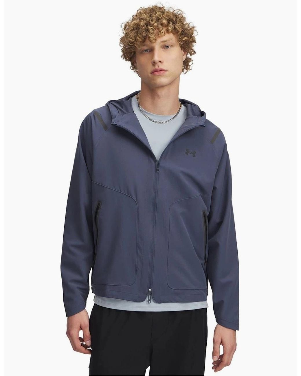 Under Armour Blue Unst Jacket Lc for men