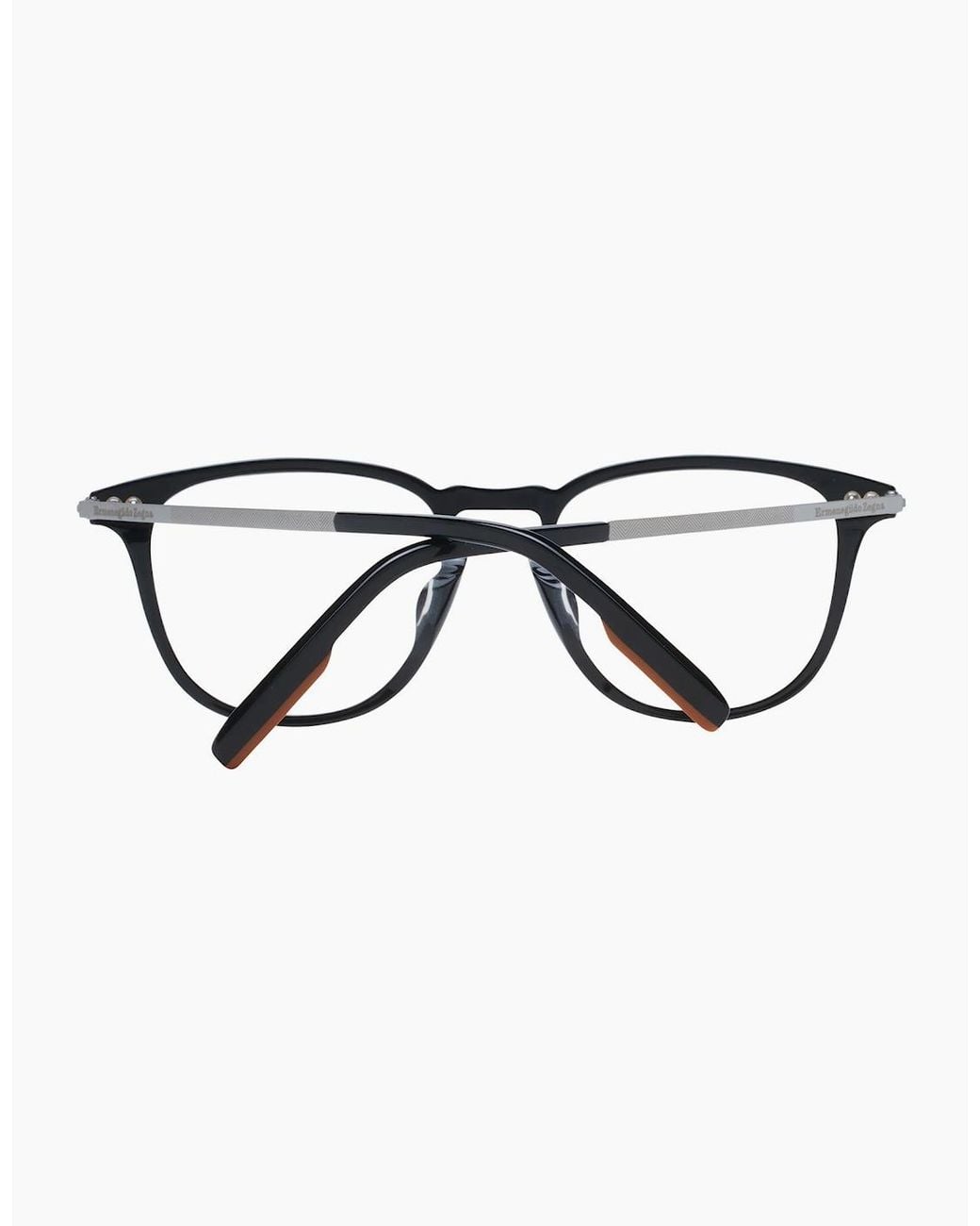 Zegna Black Optical Frame Ez5224-D 005 52 for men
