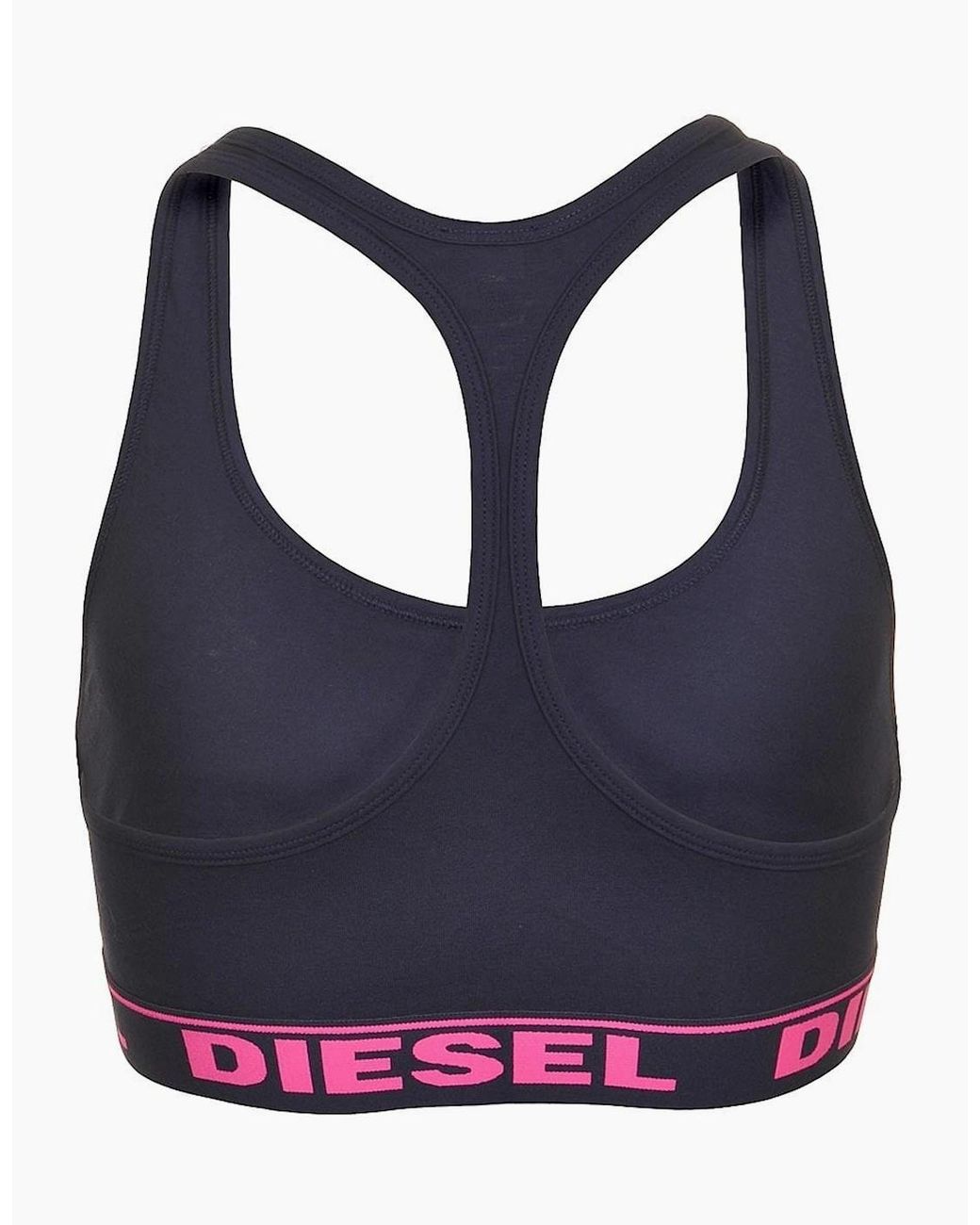 DIESEL Blue Miley Cotton Bralette
