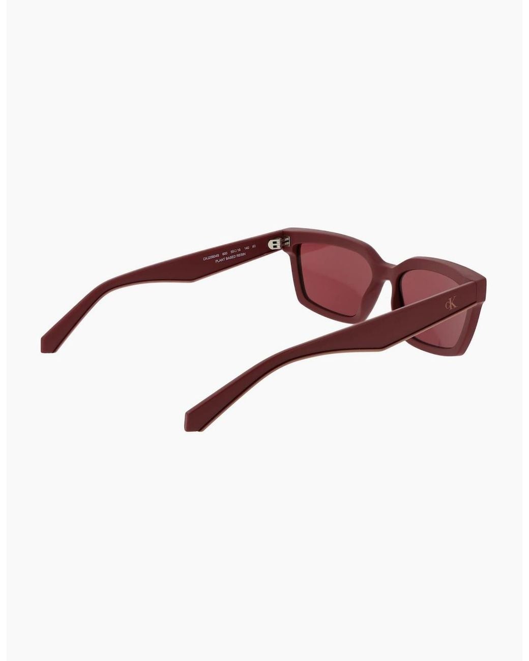 Calvin Klein Red Jeans Sunglasses Ckj25604S 600 55