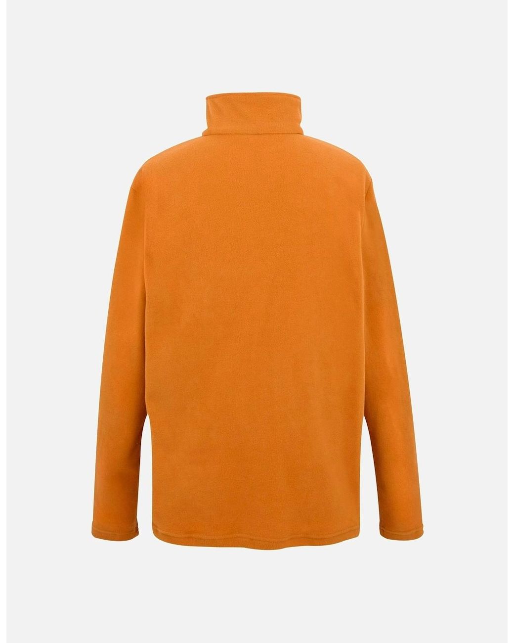 Regatta Orange Great Outdoors Thompson Half Zip Fleece Top for men
