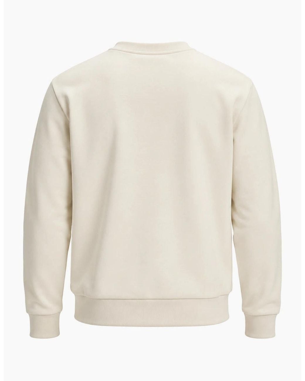 Boss White Boss Salbo Tonal Logo Sweatshirt Open for men