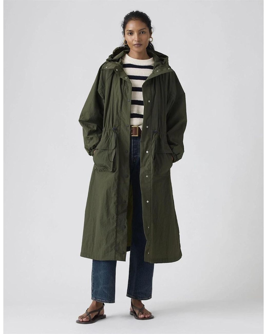 Levi's Green Levi's Simone Bubble Parka Long Deep