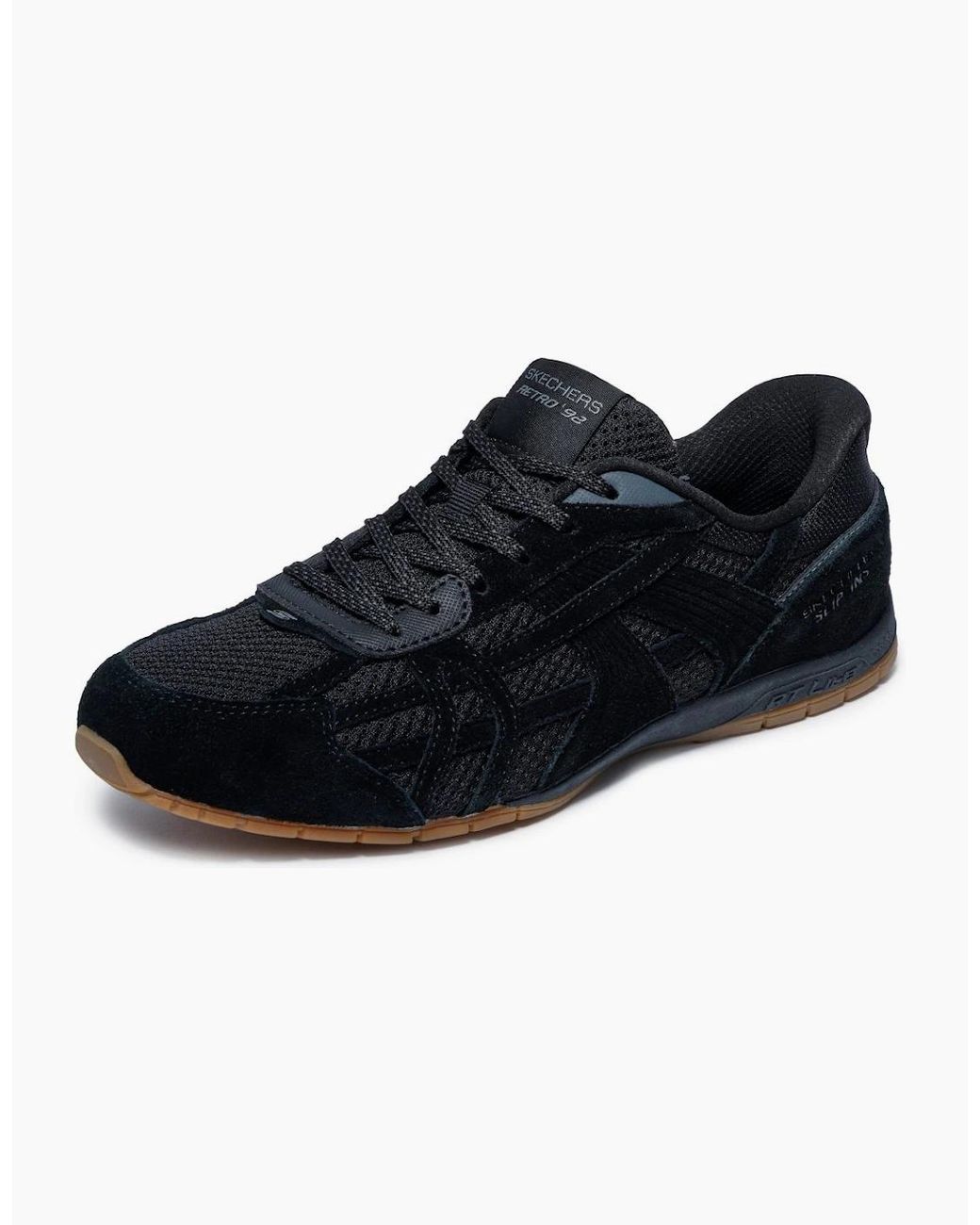 Skechers Black Retro Lite Oshare Trainers