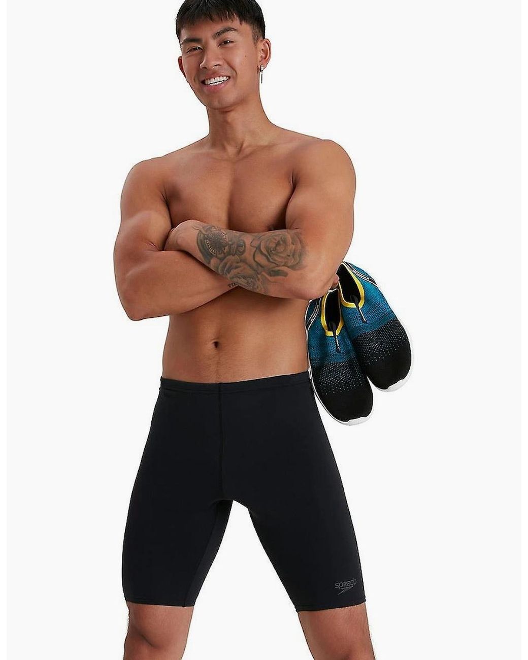 Speedo Blue Eco Endurance+ Jammer Shorts for men