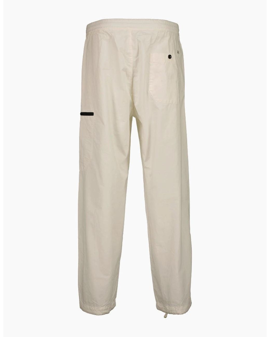 C P Company Natural Microreps Boxy Lens Cargo Pants for men