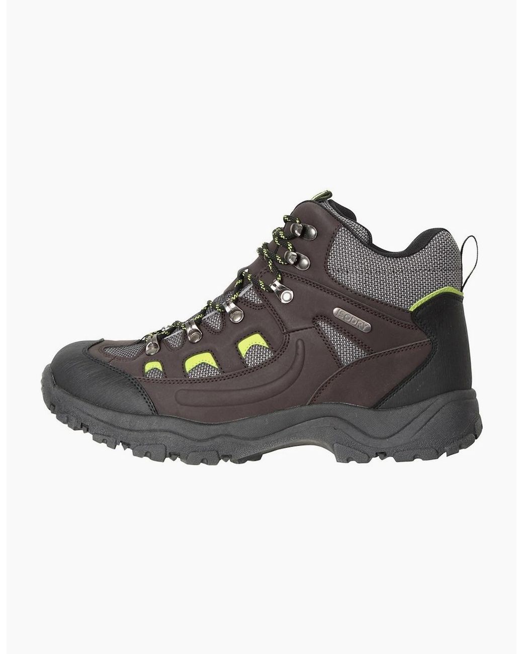 Mountain Warehouse Black Adventurer Waterproof Hiking Boots for men