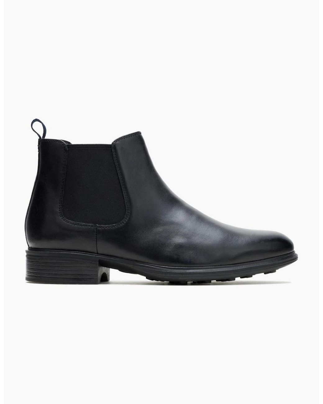 Hush Puppies Black Lewis Chelsea Boots for men