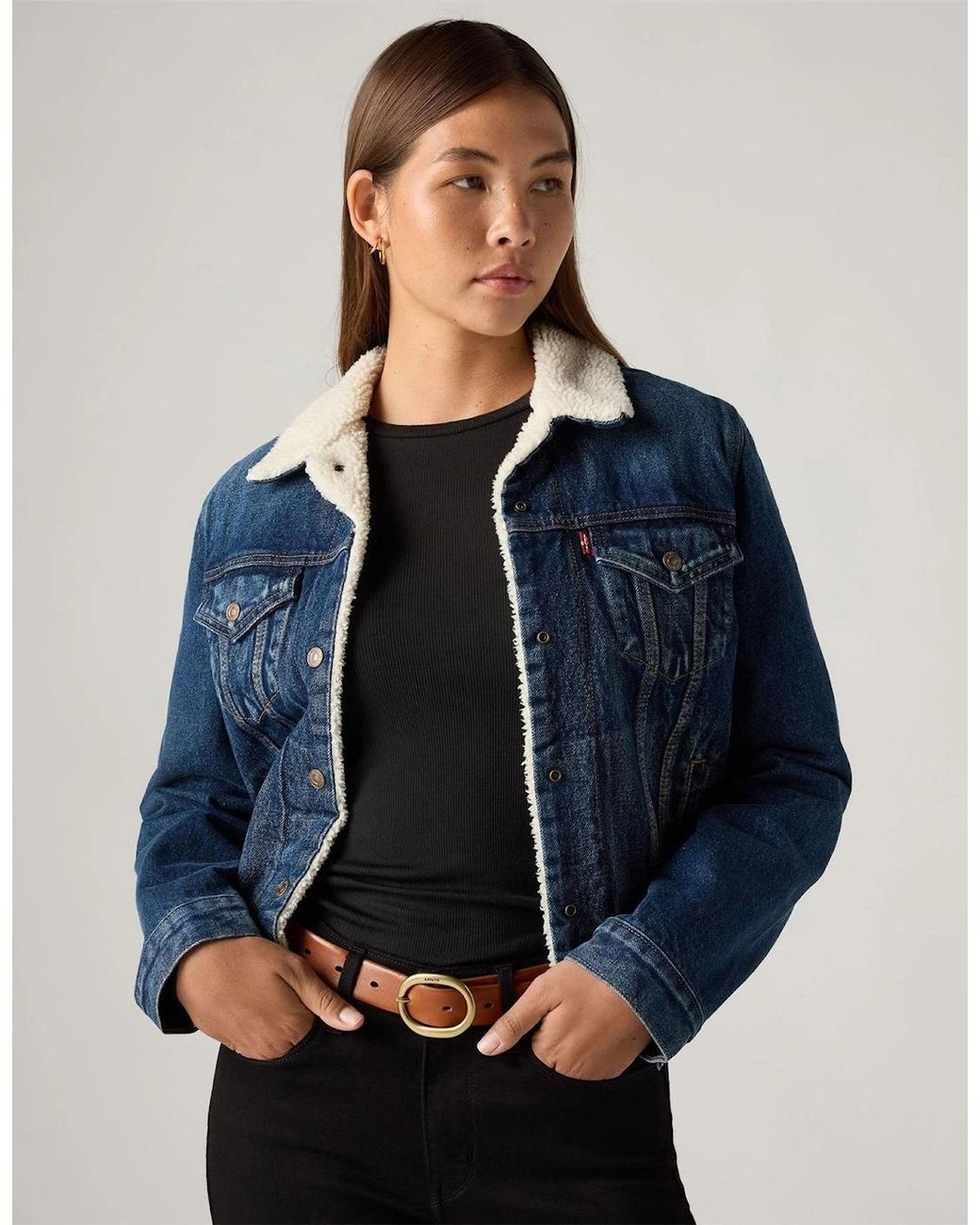 Levi's Blue Levi's Original Sherpa Trucker That N