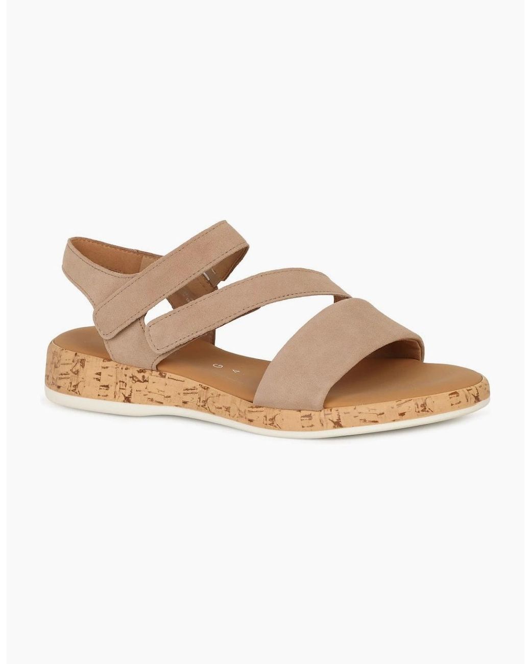 Gabor White Oporto Sandals