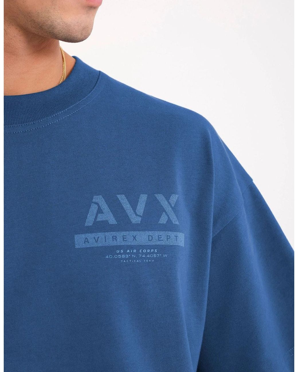 AVX Blue Airman T-Shirt for men