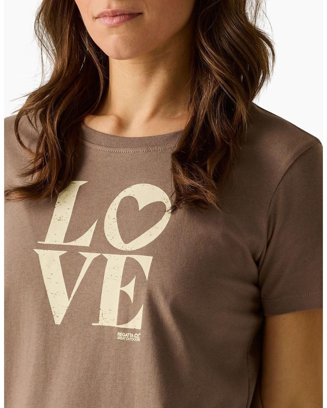Regatta Natural Ladies Filandra Vx Love T-Shirt