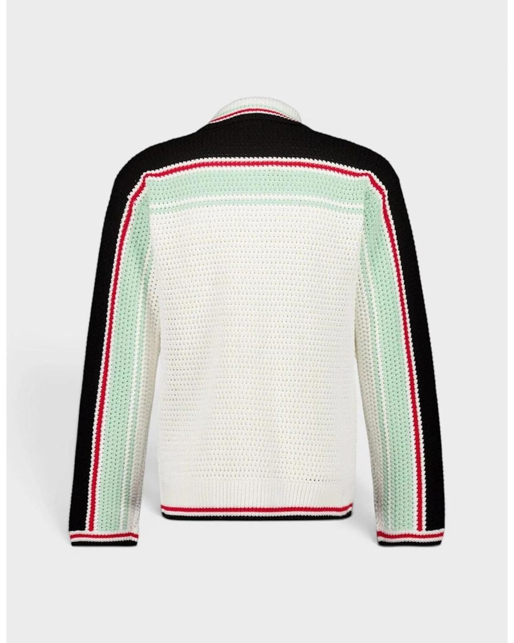 Casablanca Multicolor Faux Crochet Shirt Multi for men