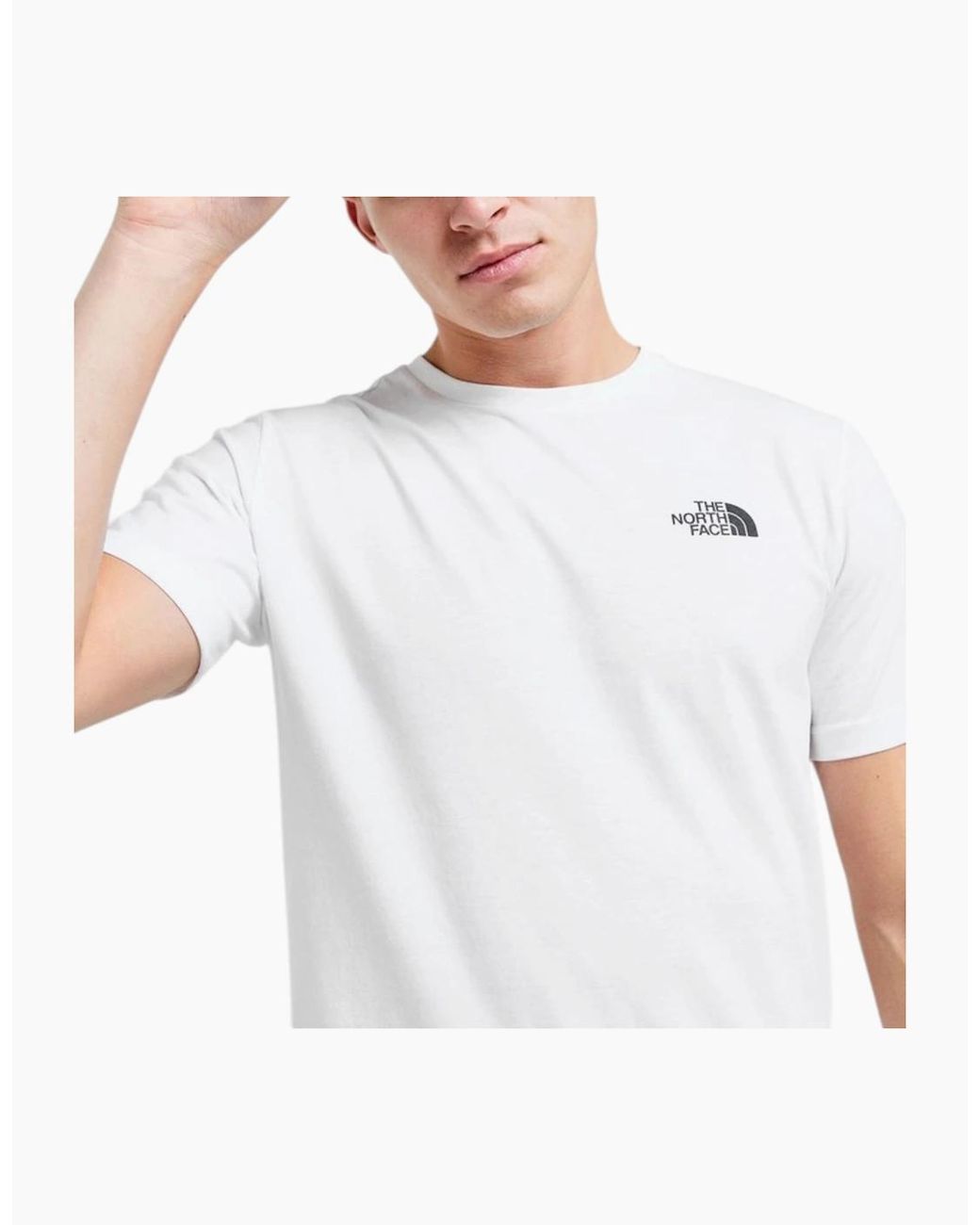 The North Face White T-Shirt T Shirt Simple Dome Sports Cotton Casual Crew Neck for men