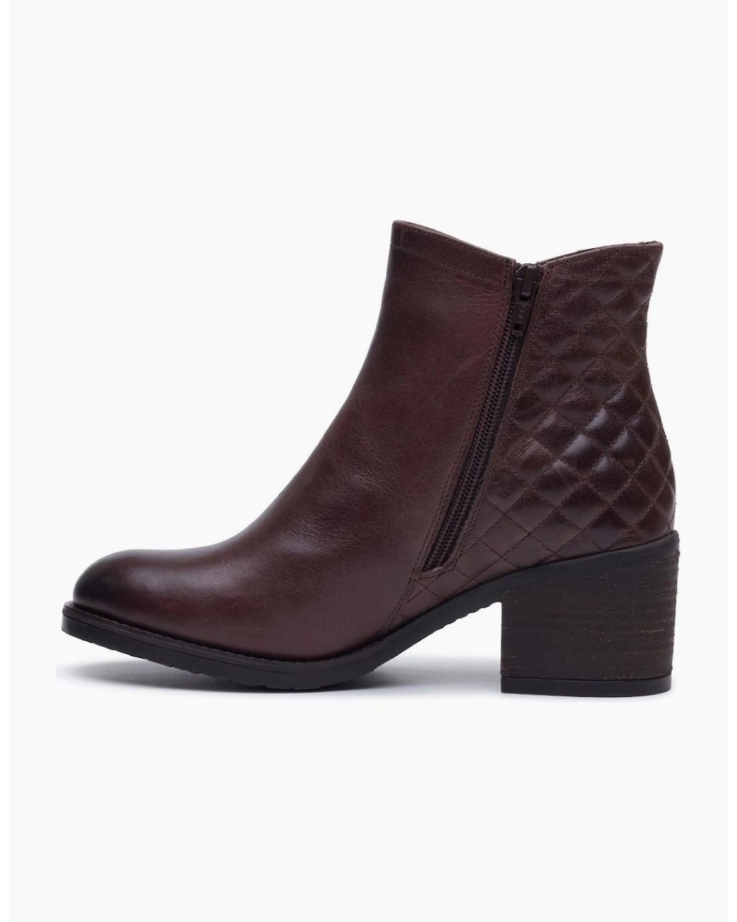 Hush Puppies Purple Halia Ankle Boots