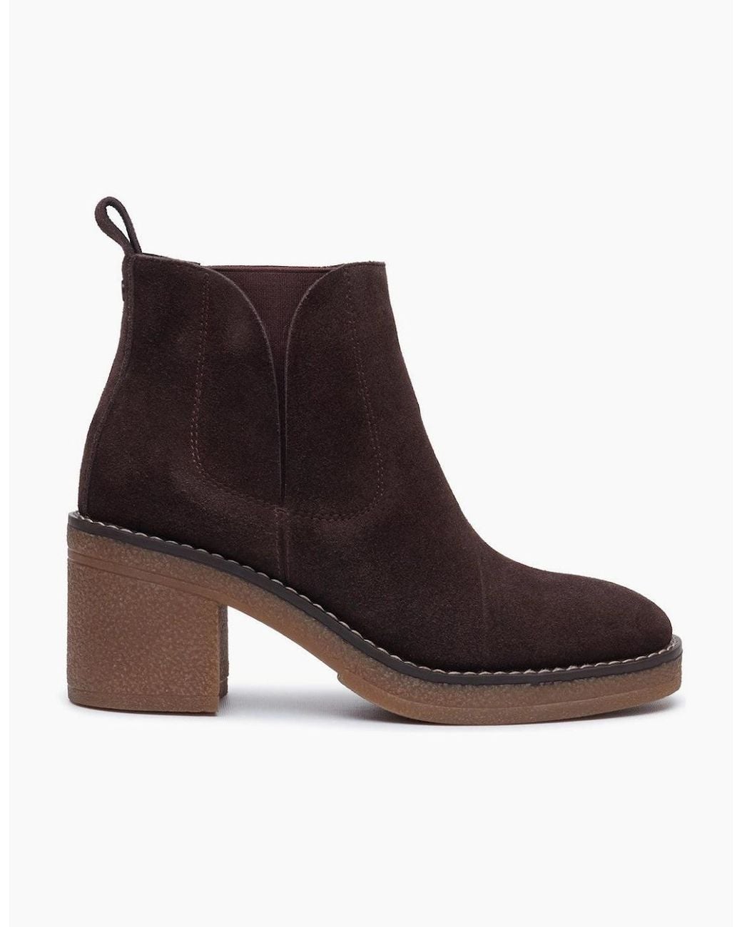 Hush Puppies Black Felicia Chelsea Boot Chelsea Boots Chocolate