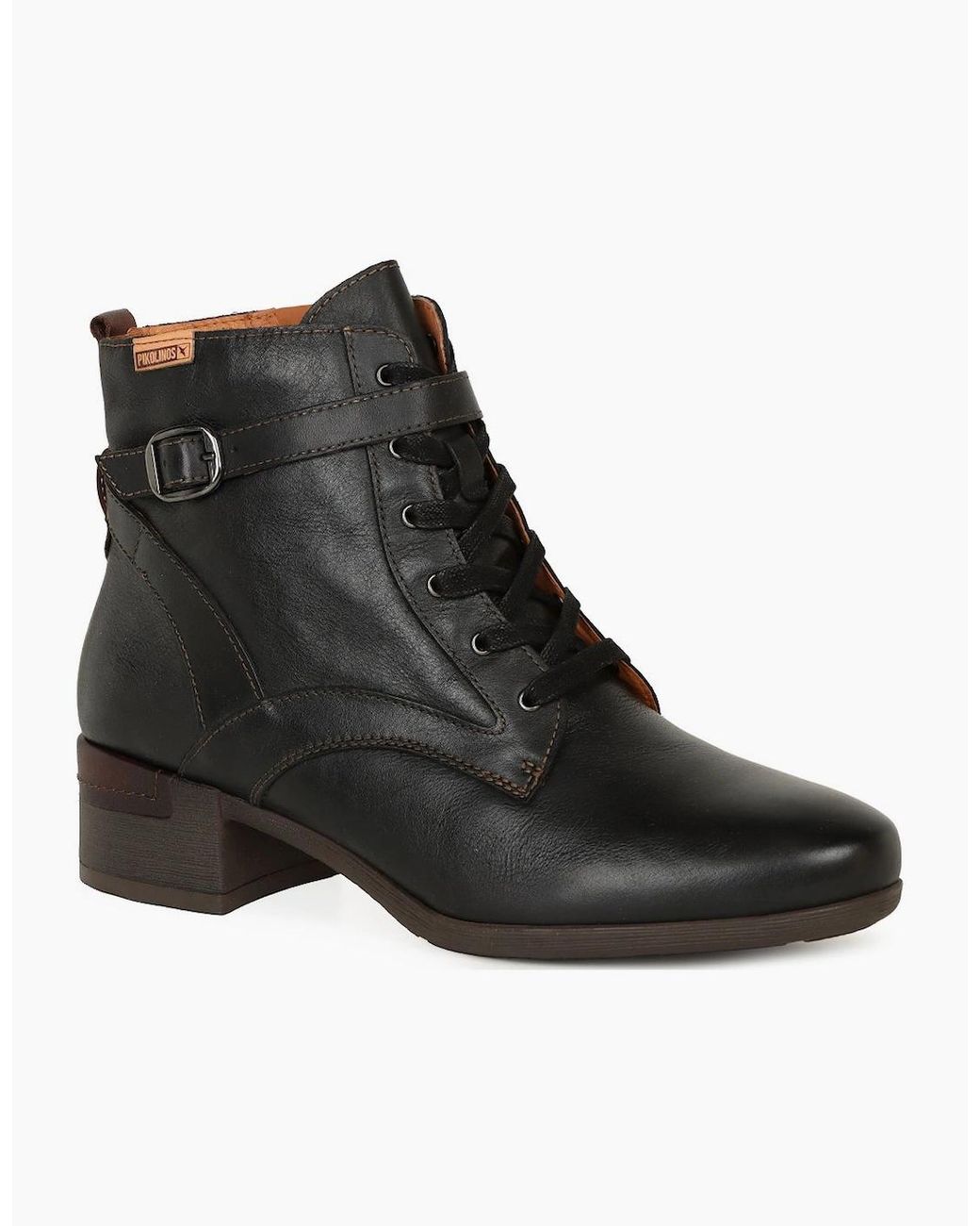 Pikolinos Black Murrey Ankle Boots