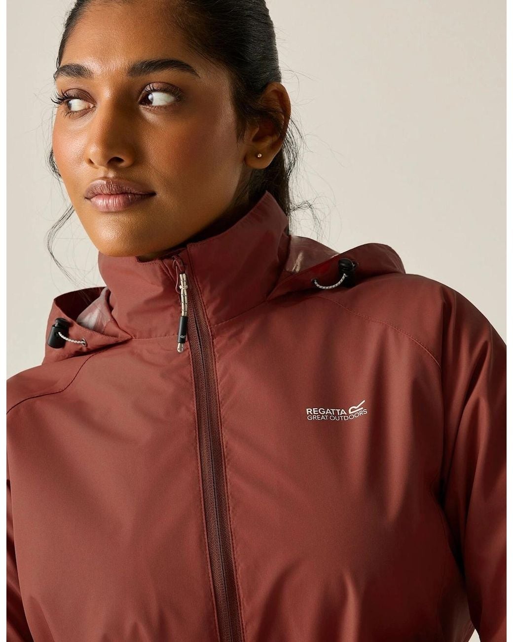 Regatta Red Ladies Daysha Ii Waterproof Jacket
