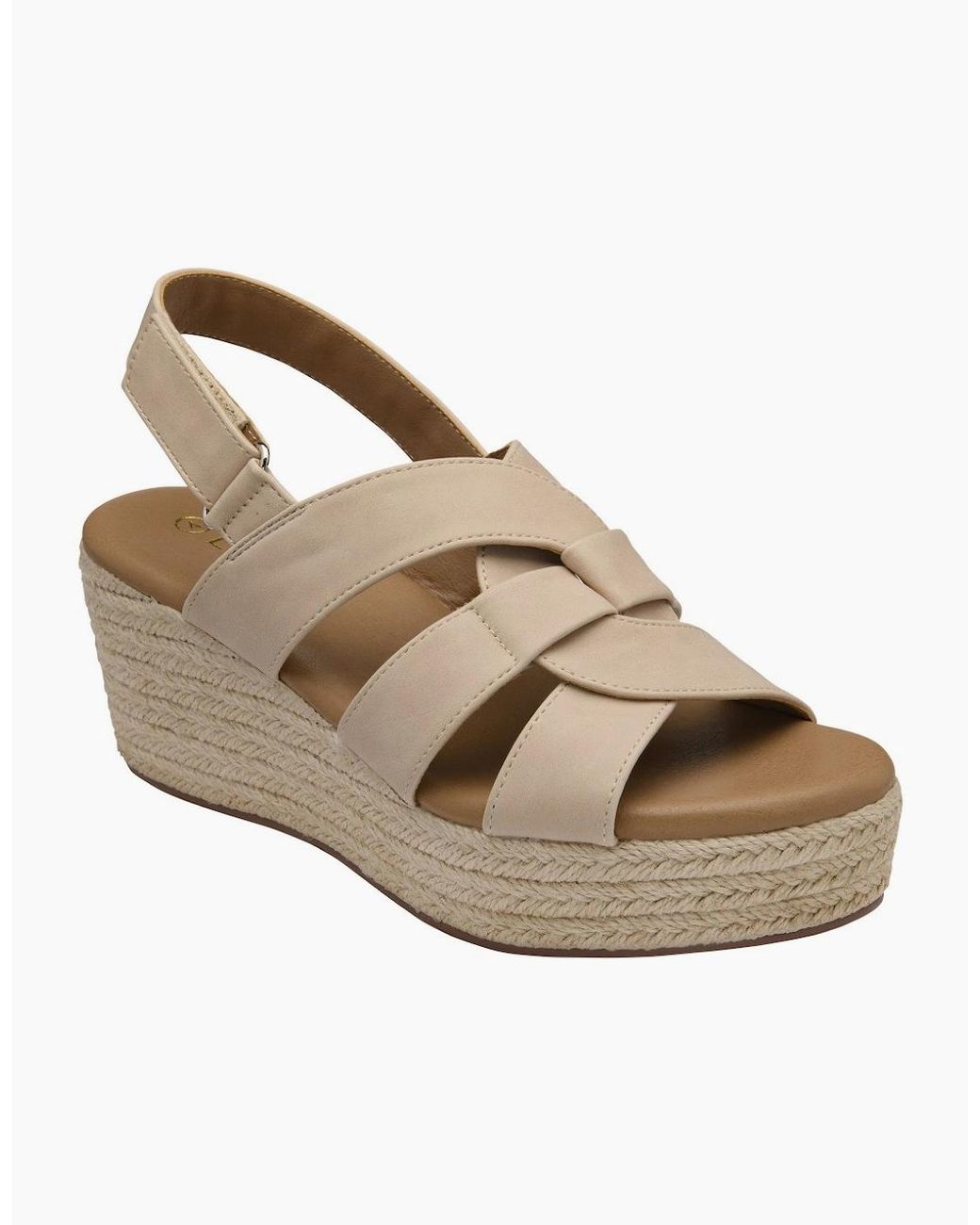 Lotus Metallic Reina Wedge Sandals