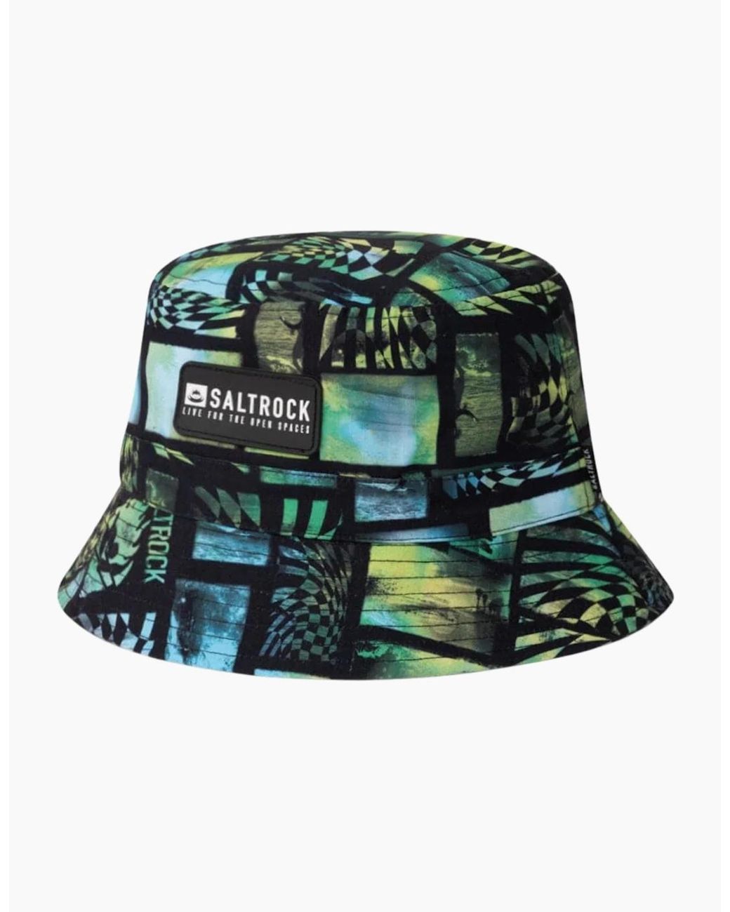 Saltrock Green Surf Flare Bucket Hat for men