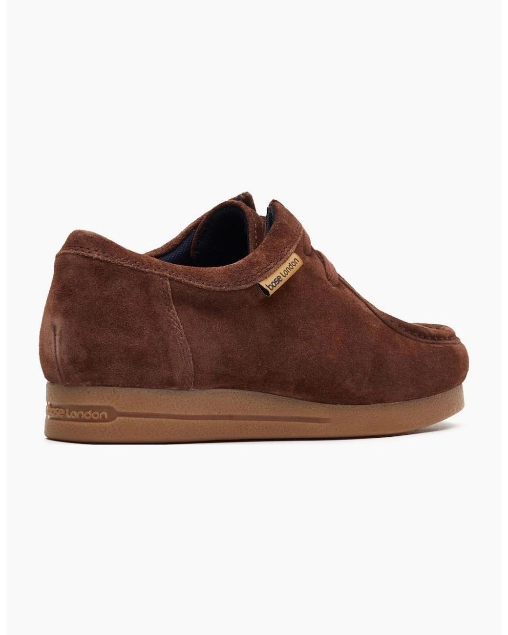Base London Brown Koko Wallabe Shoes for men