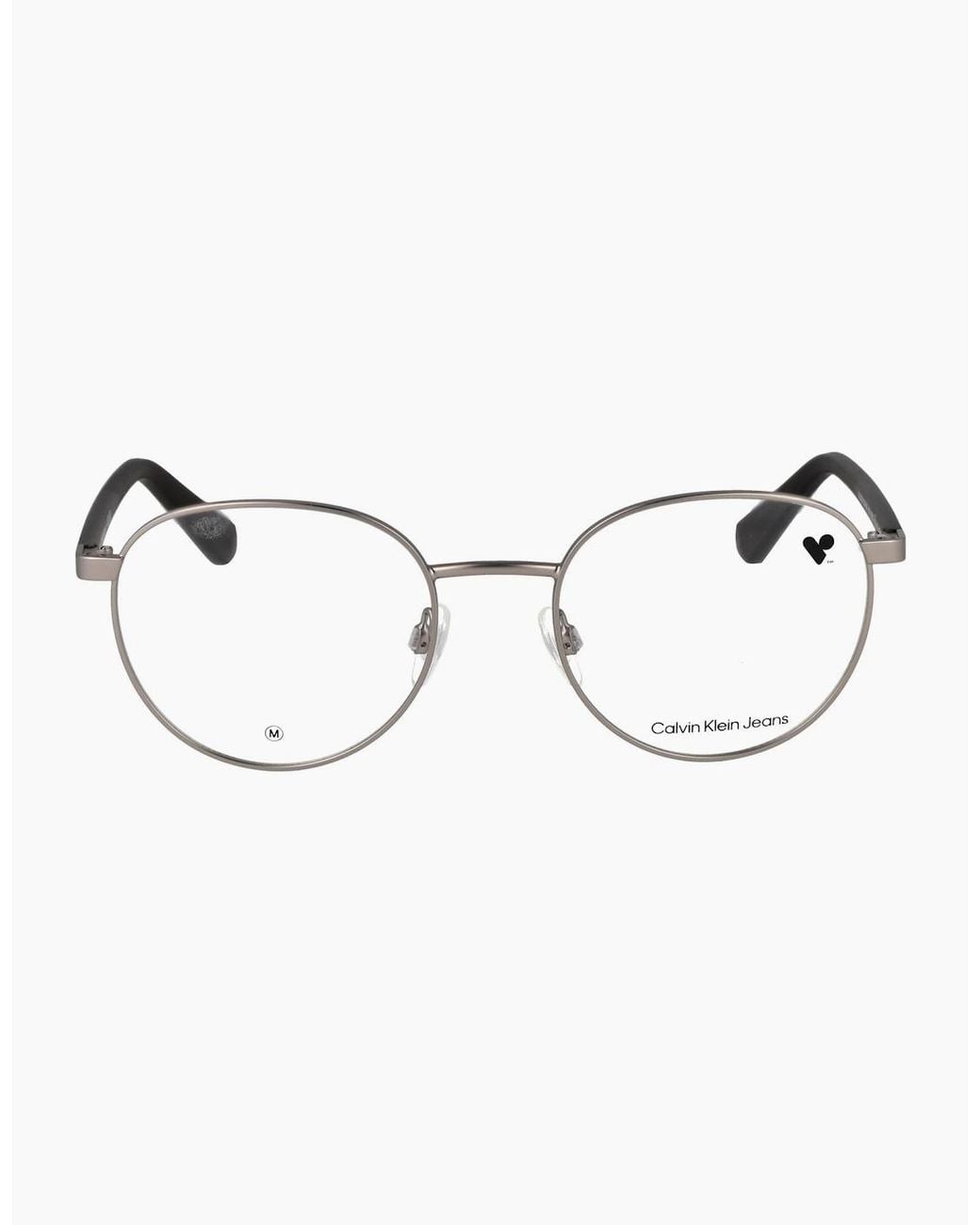 Calvin Klein Metallic Jeans Frames With Sunglasses-Clips Ckj23221 Clip-On 016 52 for men