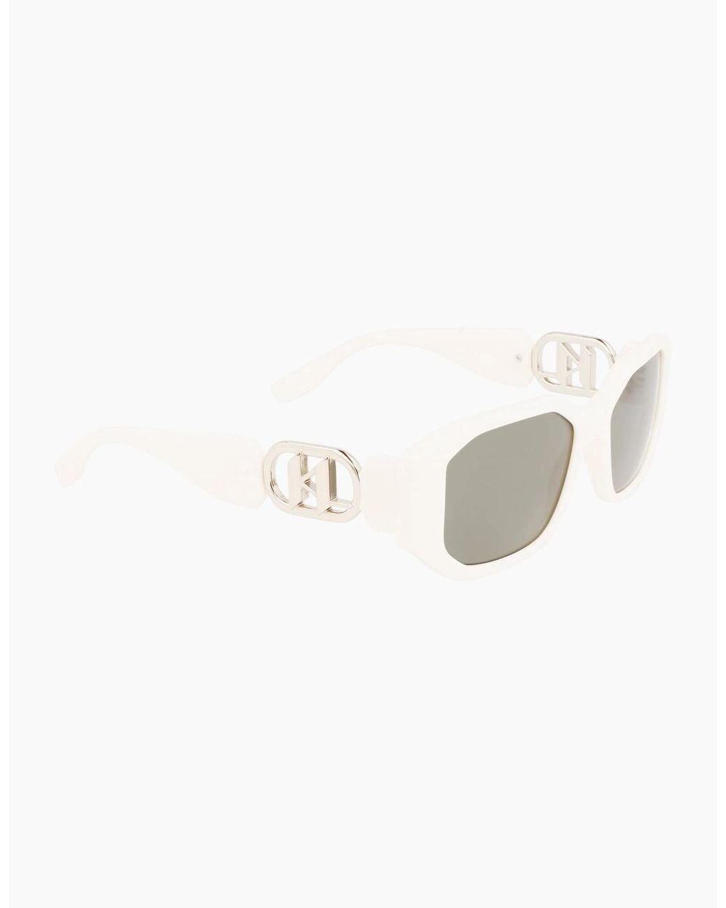 Karl Lagerfeld White Kl6085S-105 Glasses