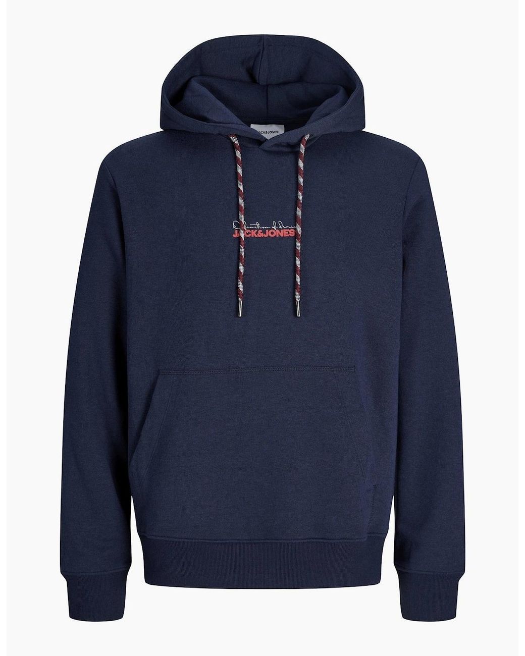 Jack & Jones Blue Kendrick Hoodie for men