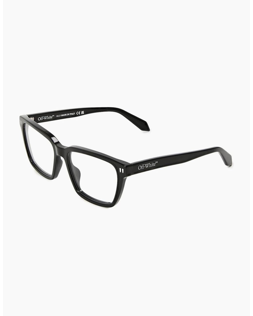 Off-White c/o Virgil Abloh Black Off Eyewear Style 8I for men