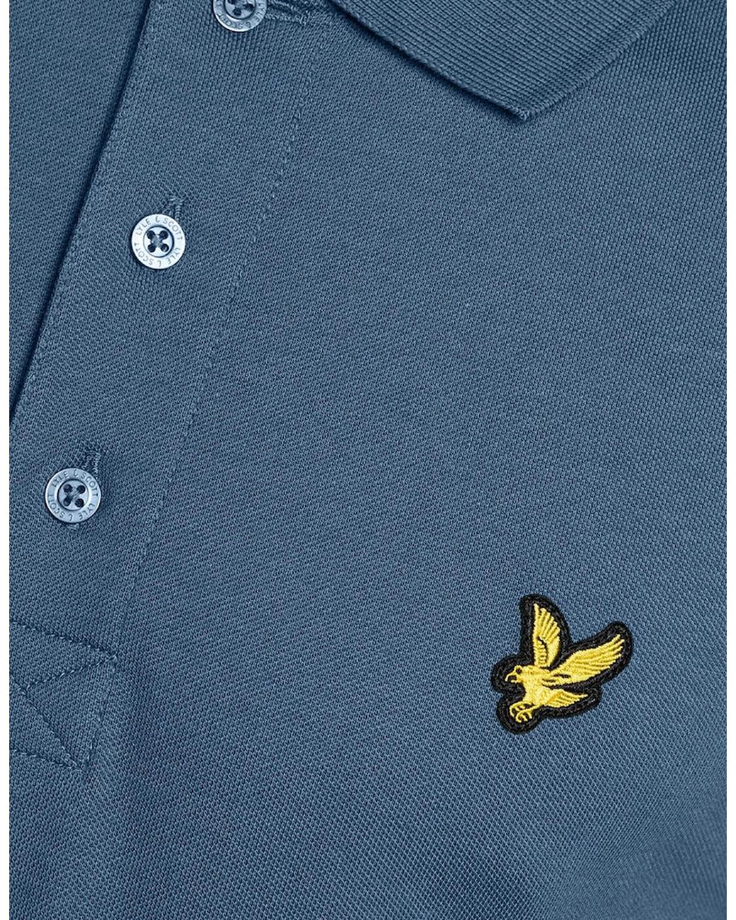 Lyle & Scott Blue Everyday Cotton Polo Shirt for men