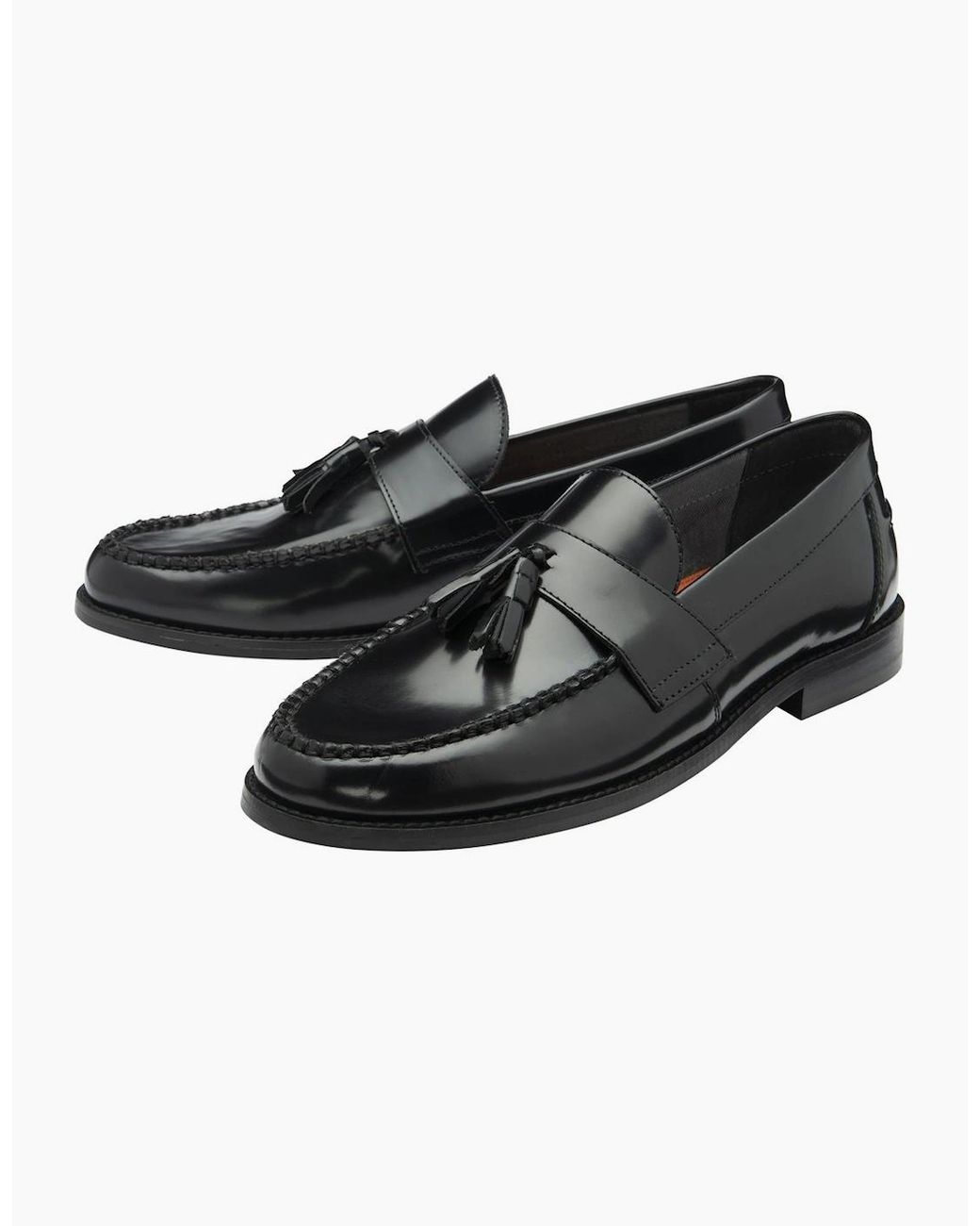Frank Wright Black Bounty Loafers for men