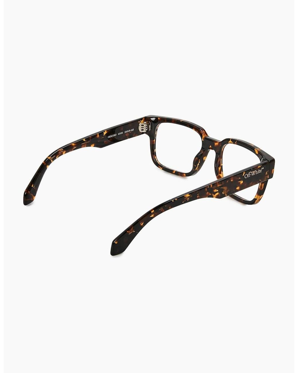 Off-White c/o Virgil Abloh Brown Off Eyewear Style 80 for men