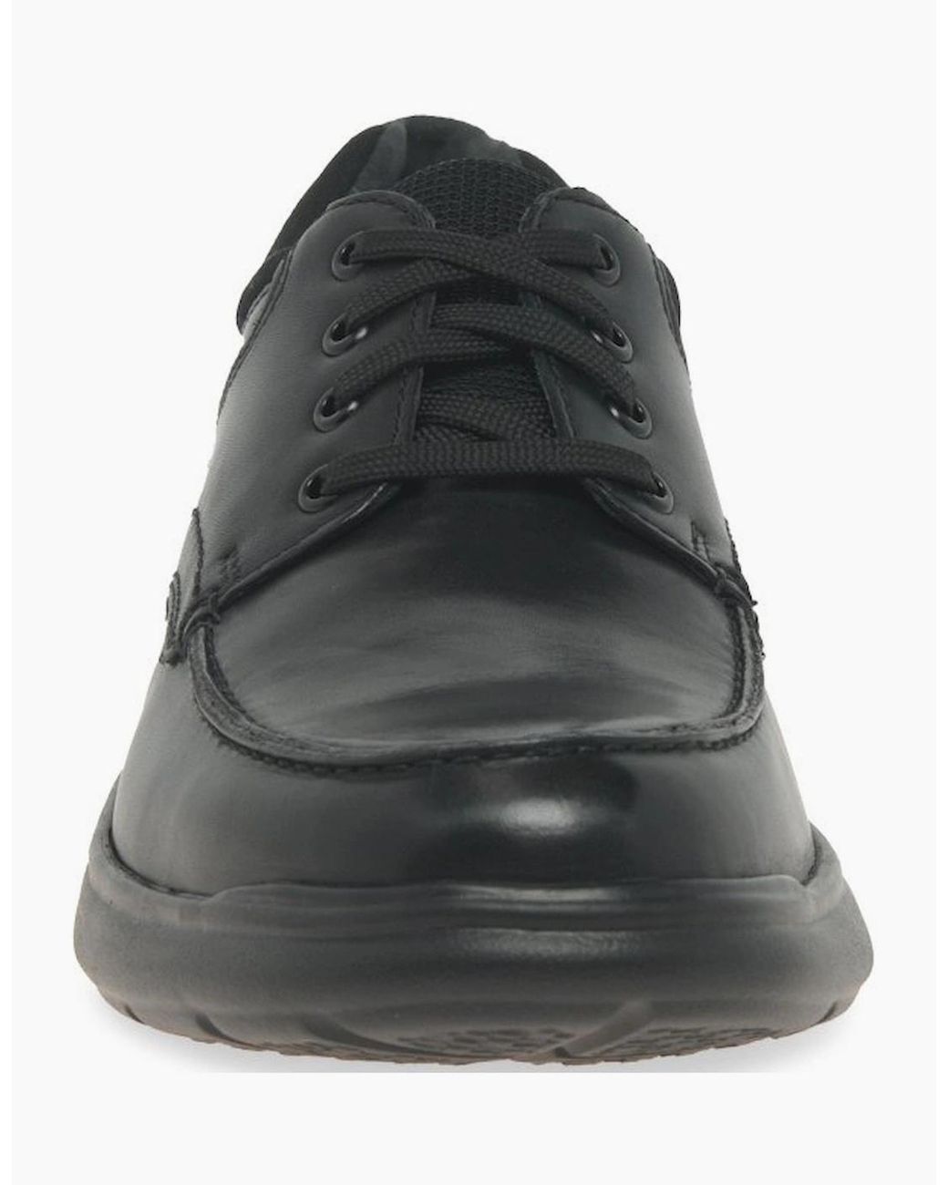 Clarks Black Cotrell Edge Shoes for men