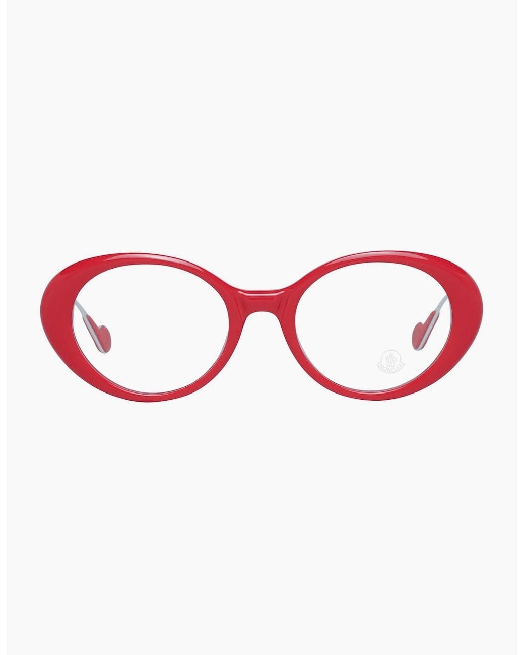 Moncler Red Optical Frame Ml5055 068 52