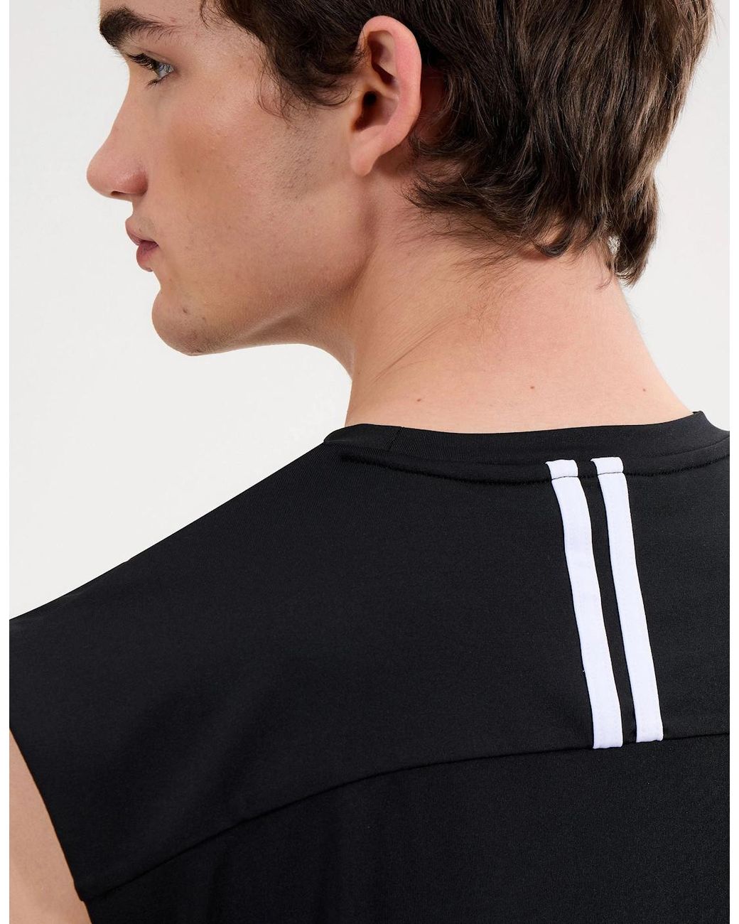 Ellesse Black Olios Vest for men