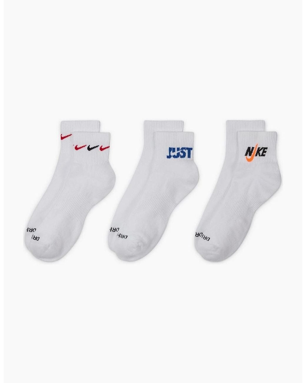 Nike White U Nk Everyday P for men