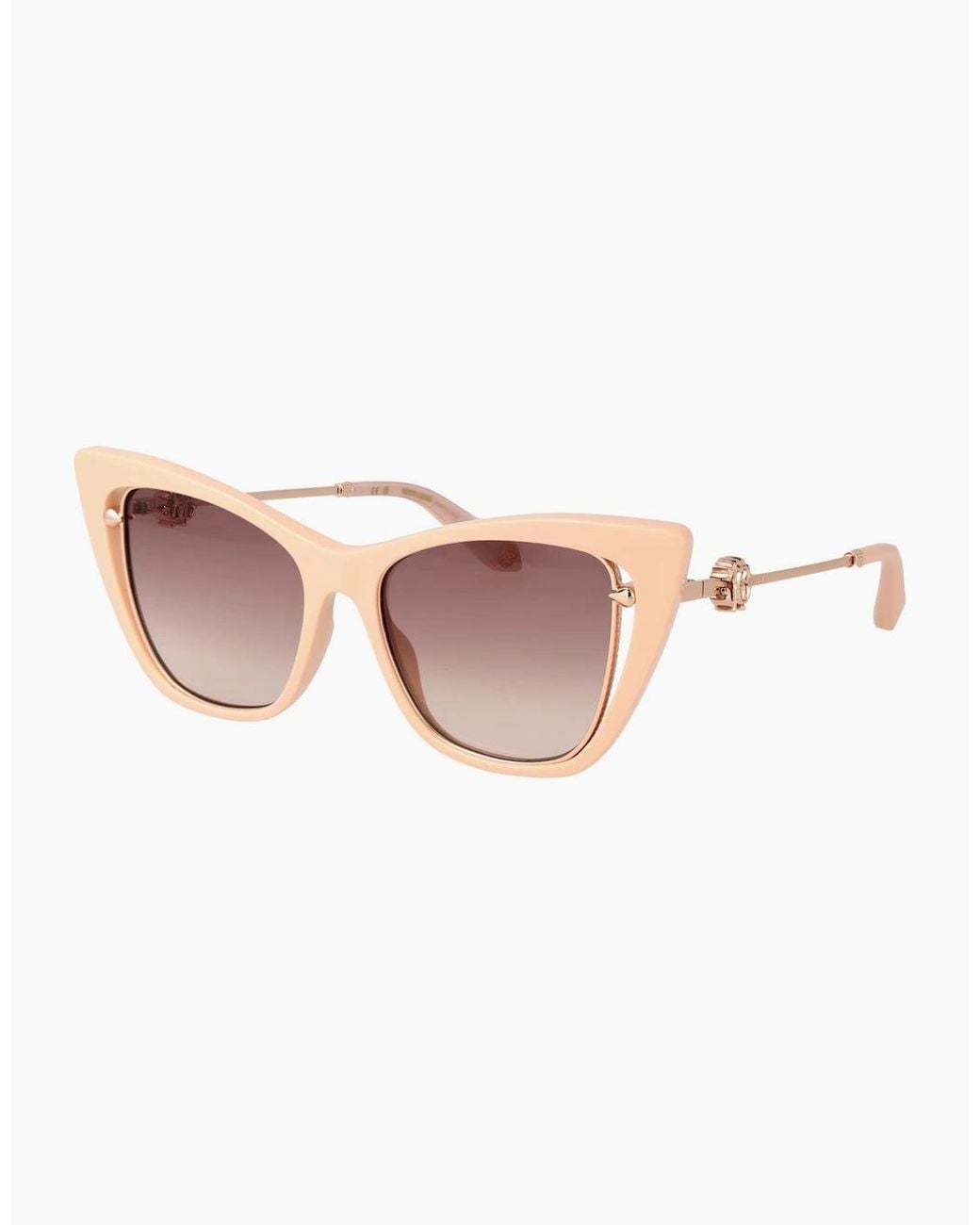 Roberto Cavalli Pink Sunglasses Src033M 06K6 53