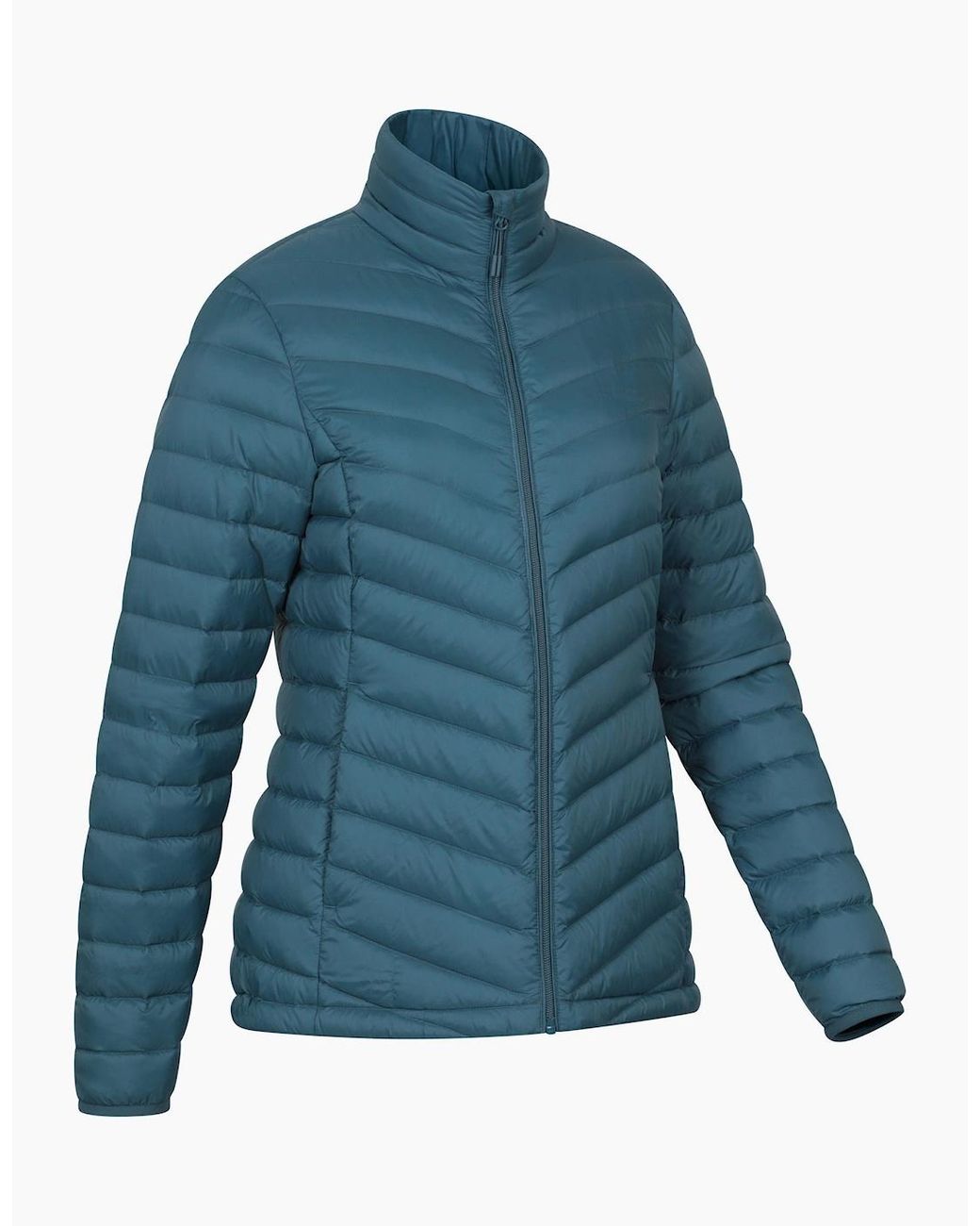 Mountain Warehouse Blue Ladies Extreme Ii Featherweight Down Jacket