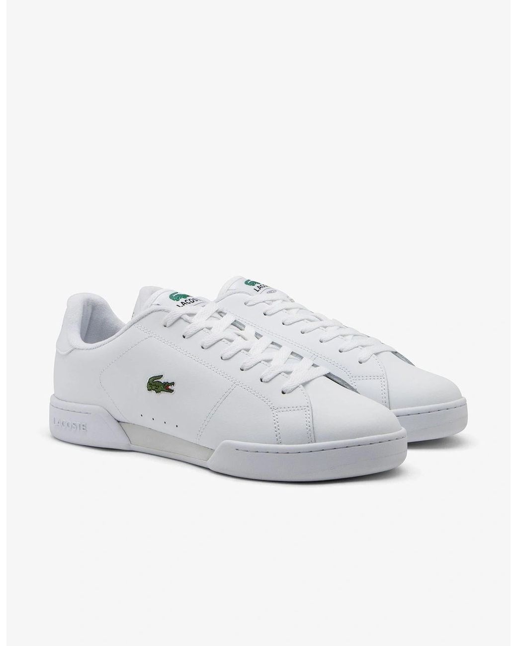 Lacoste White Carnaby Cup Sneakers for men