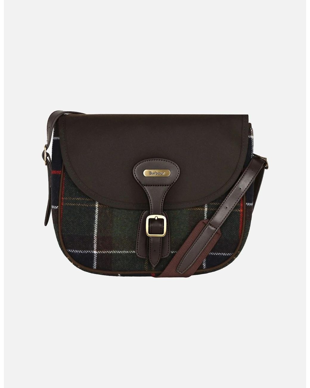 Barbour White Cromarty Crossbody Bag