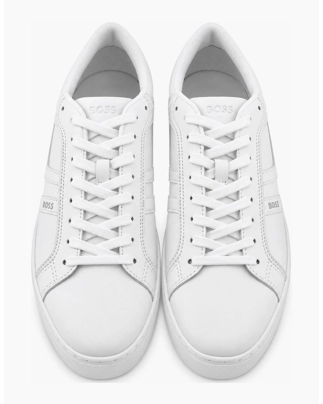 Boss White Boss Rhys Tennis Trainers for men